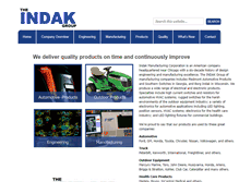 Tablet Screenshot of indak.com